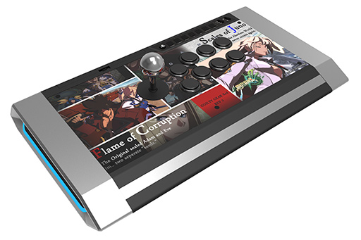 Qanba，PCとPS4，PS3対応アケコン「Obsidian」の「GUILTY GEAR Xrd REV