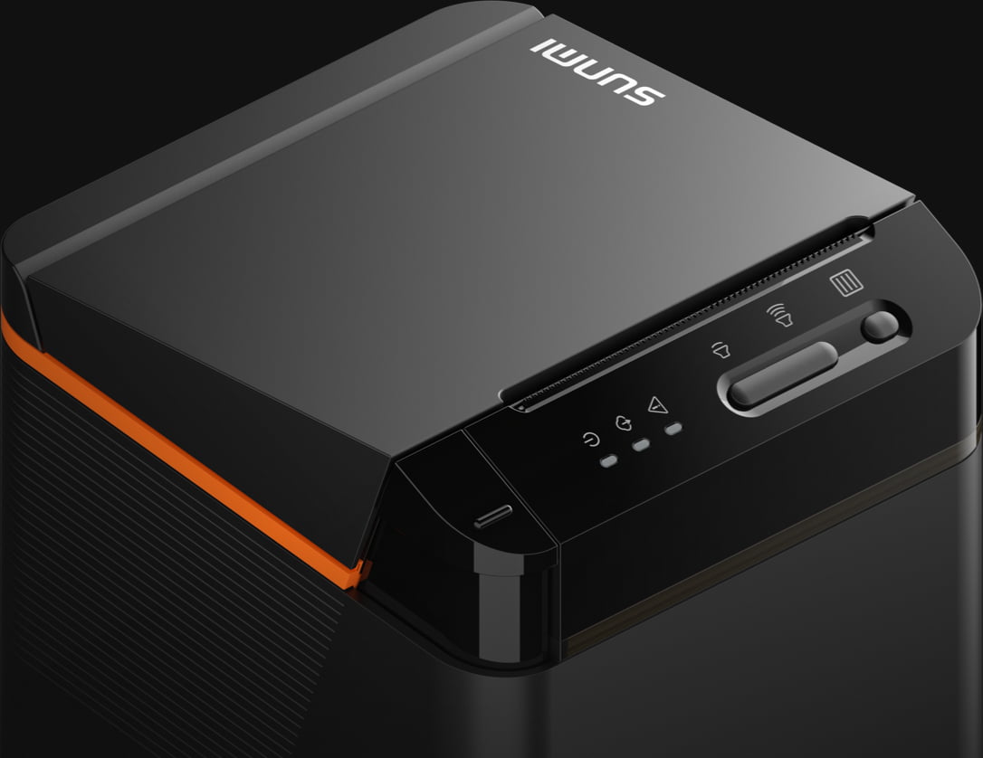 SUNMI Kitchen Printer - 80mm Cloud Printer with Bluetooth, USB