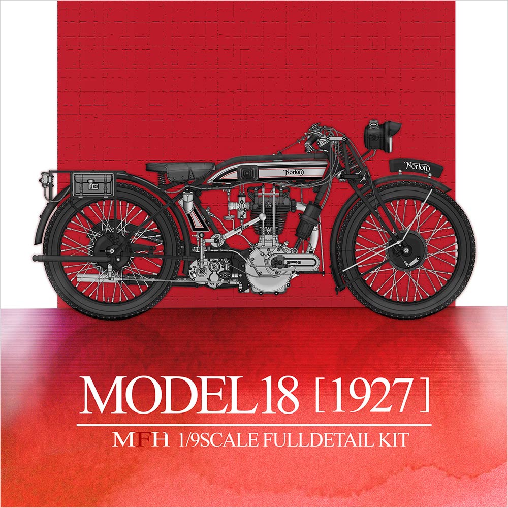 MFH 1/9 ノートン Model18 [1927] モデルファクトリーヒロ | クアトロ