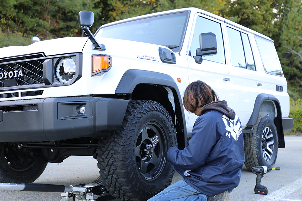 車種別検索 | 再再販ランドクルーザー70（GDJ76） - フォーバイフォー