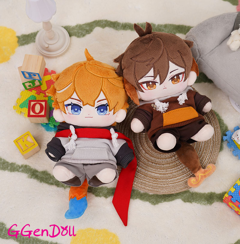 GGenDoll 原神グッズ ショウリ先生 着せ替えぬいぐるみ 20cm本体＋衣装