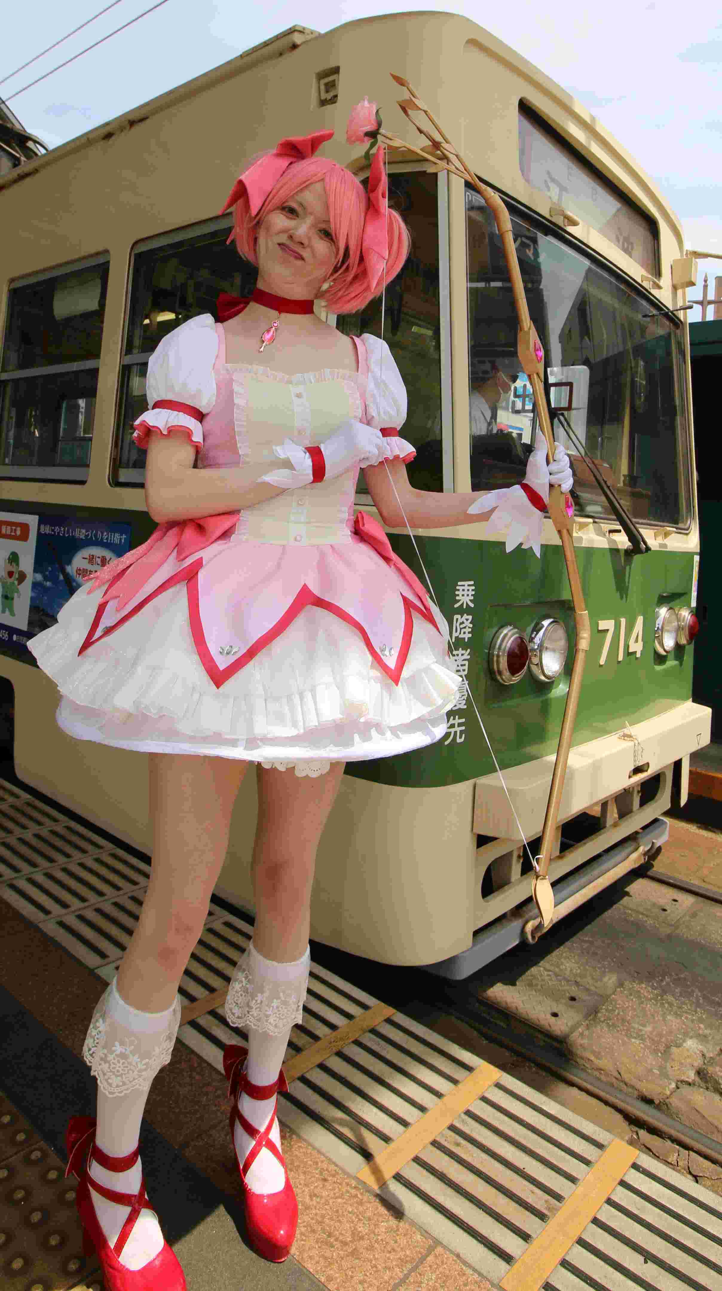 三分妄想 魔法少女まどか☆マギカ コスプレ まどか 鹿目まどか 衣装