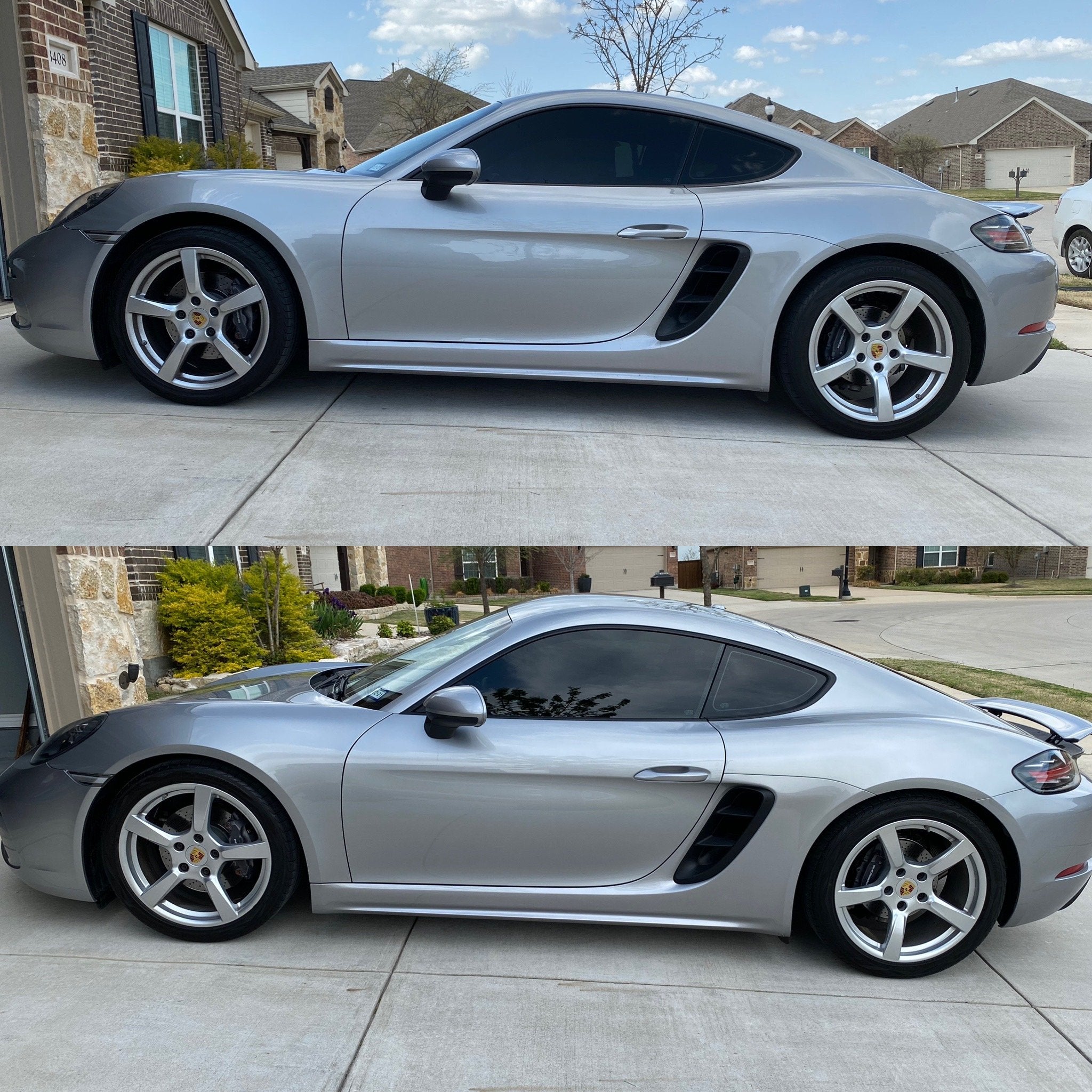 Eibach Lowering Springs on Base Cayman | Porsche 718 Forum
