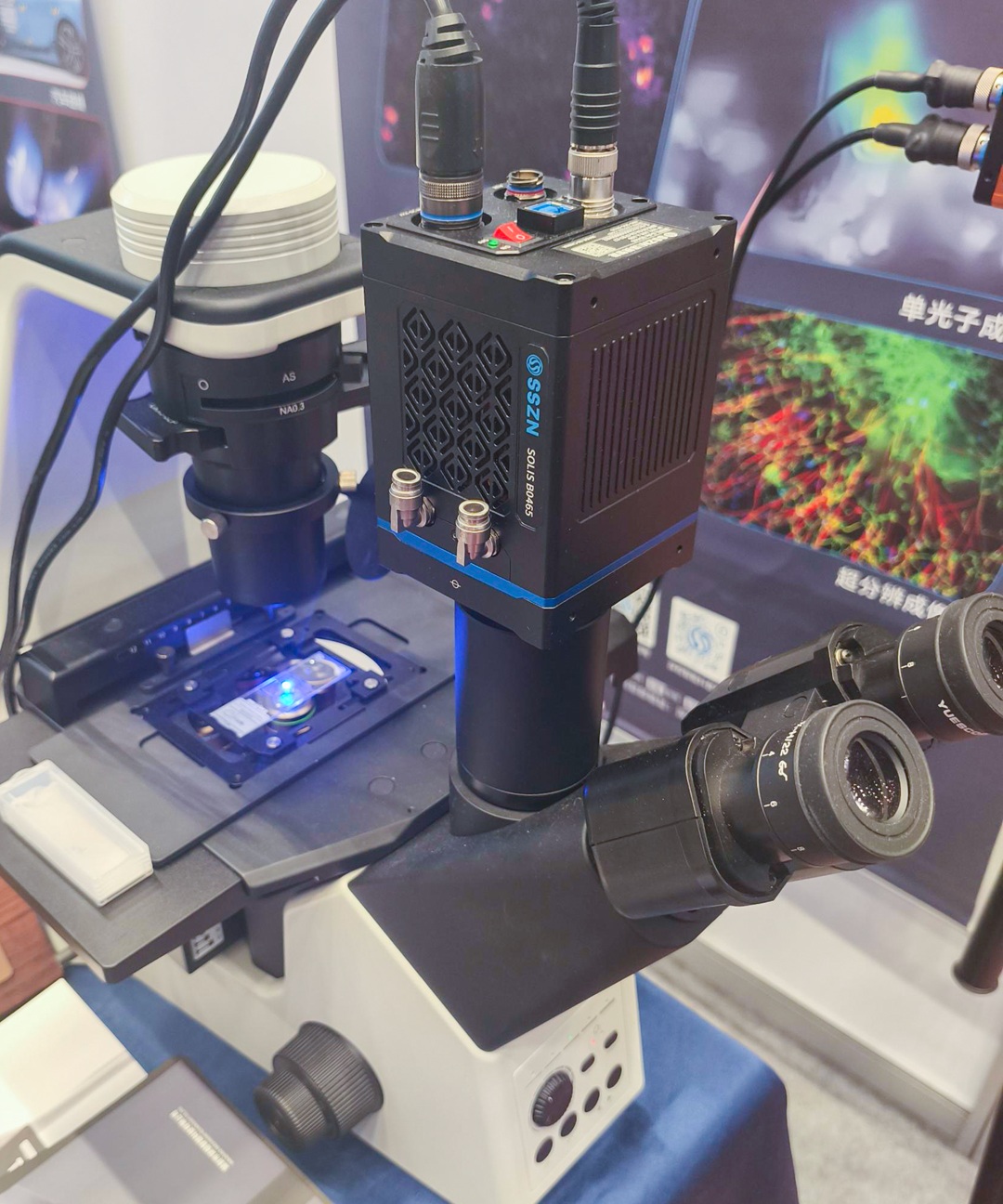 携新品sCMOS科学相机亮相中国神经科学学会第十八届全国学术会议| 展会