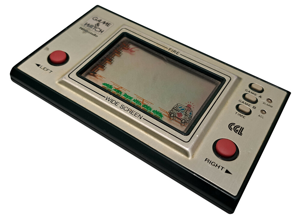 Nintendo Game & Watch - Fire - Game Console - Computing History