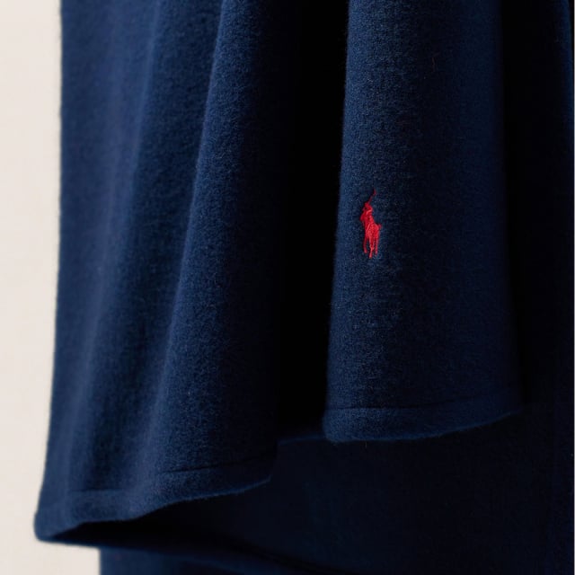 RALPH LAUREN HOME(ラルフ ローレン ホーム) ハーフブランケット(NAVY