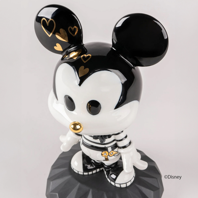 LLADRO(リヤドロ) ミッキーマウス (Black & White) A09601 [CONCENT