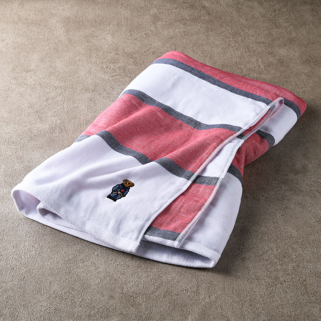 RALPH LAUREN HOME(ラルフ ローレン ホーム)RL POLO BEARタオルケット