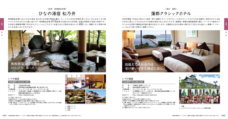 リンベル 選べる体験ギフト『とっておきの宿』宿泊券カタログギフト