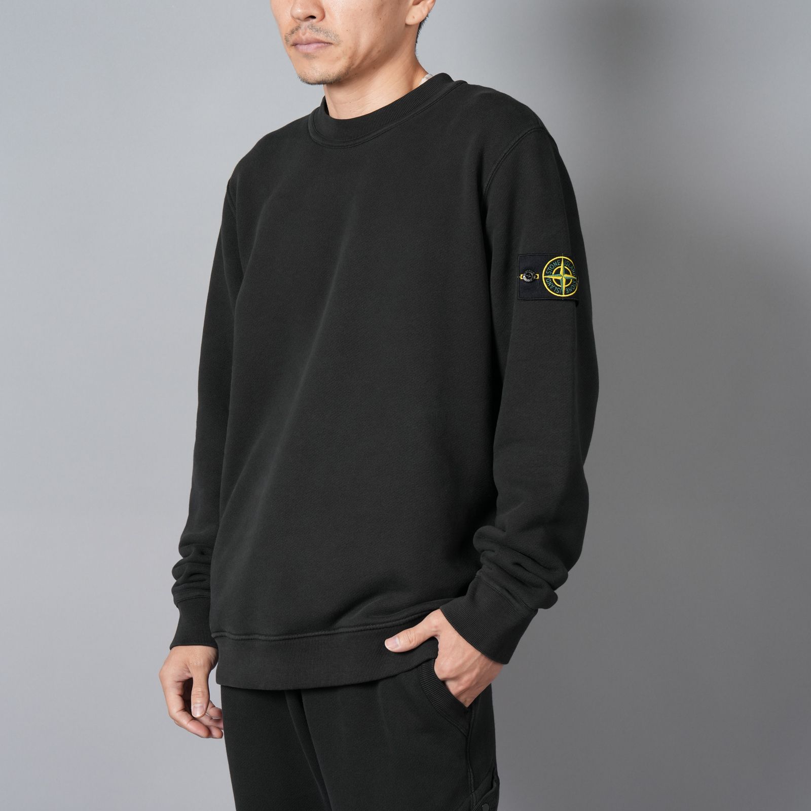 STONE ISLAND - 【ラスト1点】61241 / ORGANIC COTTON DIAGONAL FLEECE