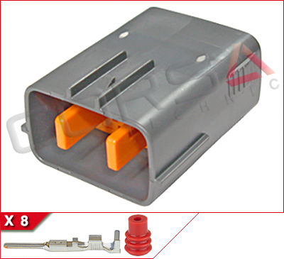 6195-0054 - Sumitomo | DL090-8P-1 - Corsa Technic | 8-Way Kit