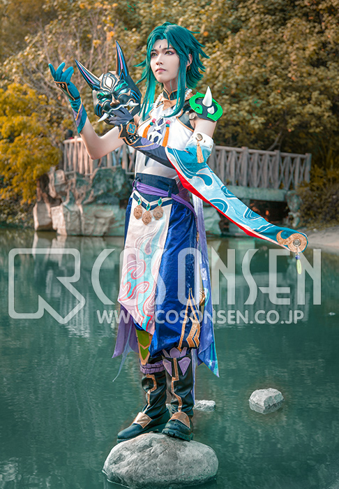 原神 魈 コスプレ衣装 - Cosonsen コスオンセン