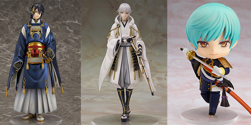 予約開始]『刀剣乱舞』「鶴丸国永」「三日月宗近」が1/8スケールで登場