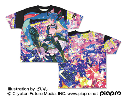 ☆限定☆初音ミク 両面フルグラフィックTシャツ マジカルミライ 2019