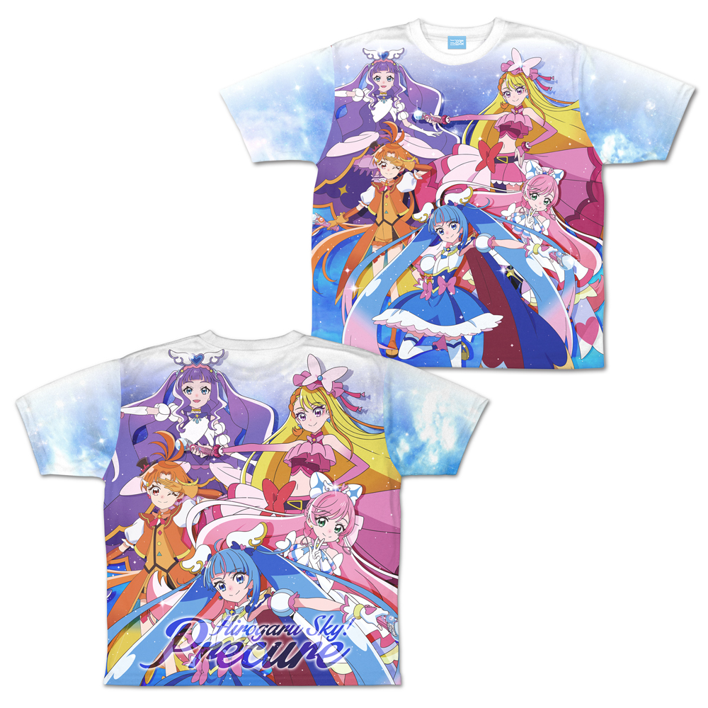 ひろがるスカイ！プリキュア 両面フルグラフィックTシャツ [ひろがる
