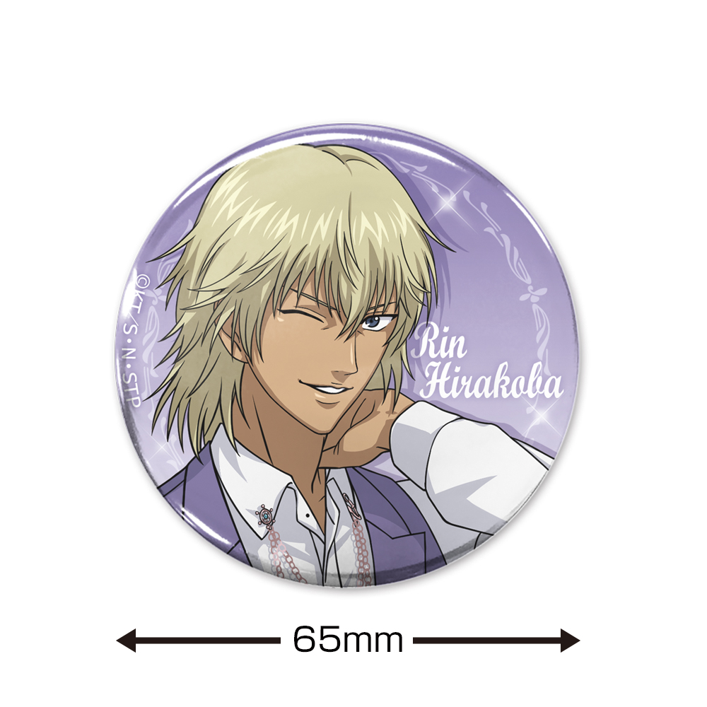 描き下ろし 平古場 凛 65mm缶バッジ [新テニスの王子様
