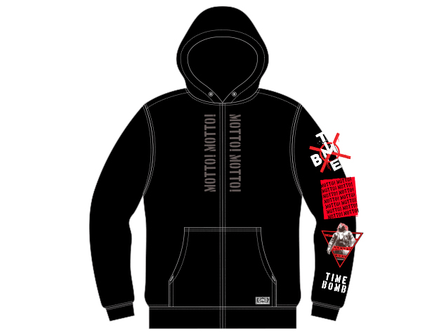 高橋ヒロム×ROLLING CRADLE コラボパーカー [新日本プロレスリング