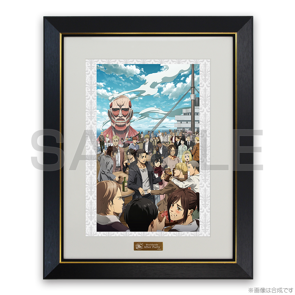 ☆限定☆ワールドワイド・アフターパーティー A4キャラファイングラフ