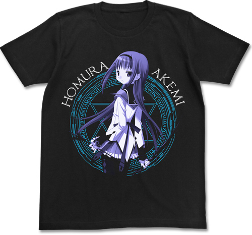 暁美ほむらTシャツ [魔法少女まどか☆マギカ] | 公式キャラクター