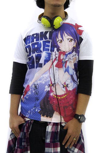 園田海未フルグラフィックTシャツ [ラブライブ！] | 二次元