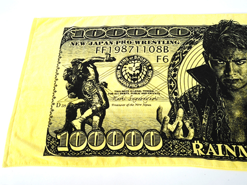 オカダ・カズチカ 4thレインメーカードル バスタオル [新日本プロレス