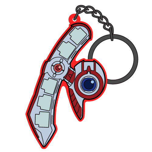 デュエルディスク オシリスレッドVer.ラバーキーホルダー [遊☆戯☆王