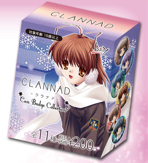 CLANNAD 缶バッジコレクション/1ボックス [CLANNAD-クラナド-] | 公式