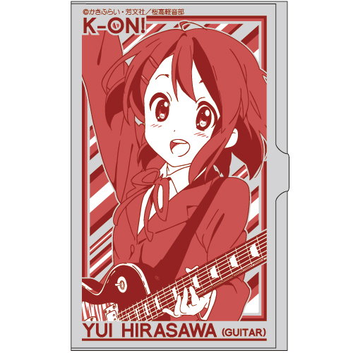 平沢唯名刺ケース [けいおん！] | 二次元キャラクター公式グッズ製作