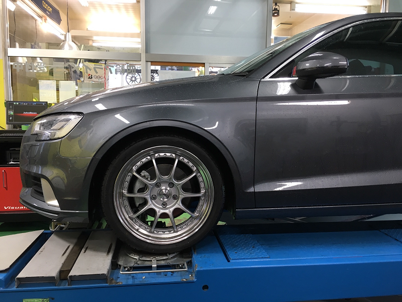 アウディA3にXYZ車高調取付 | アウディ A3 足まわり（サスペンション