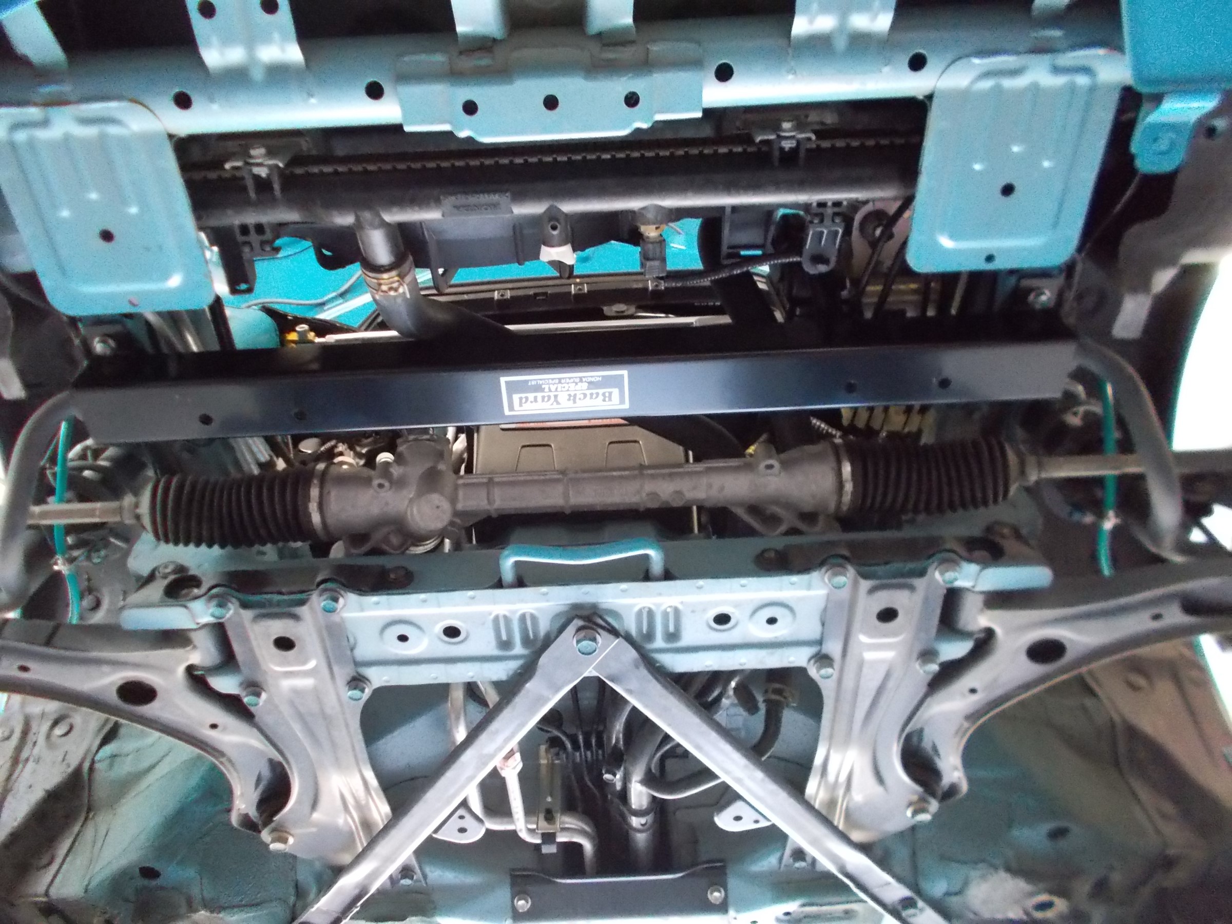 S660 バックヤードスペシャル製「フロントダブルブレース」装着