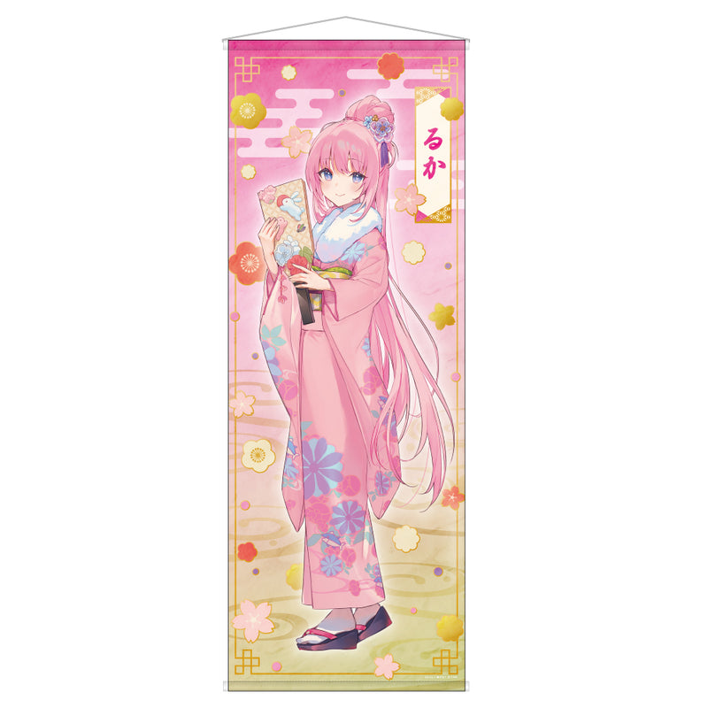 初音ミク New Year SHOP 2023 等身大タペストリー/巡音ルカ| アニメ