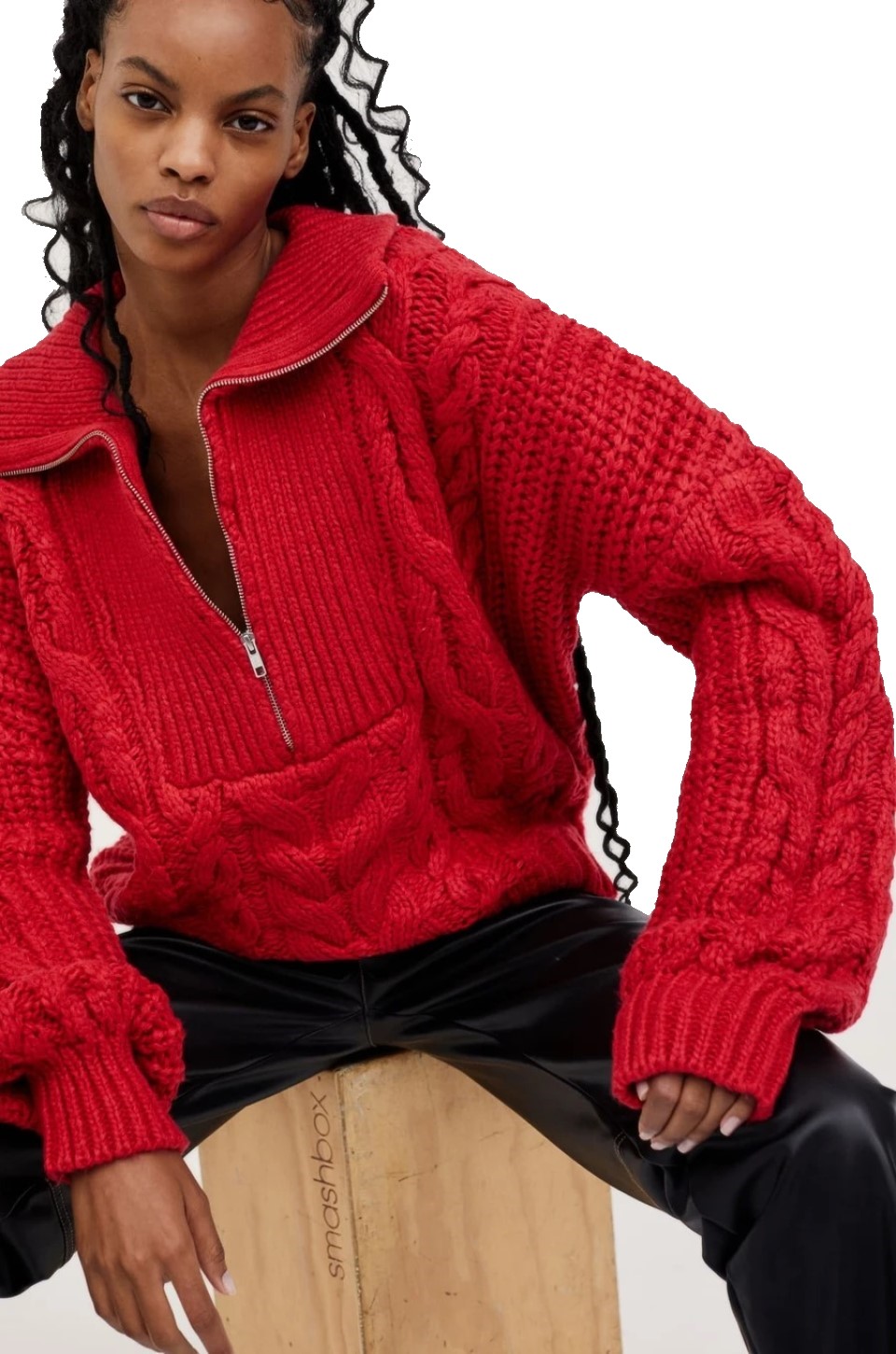 Andie Zip Front Sweater by For Love and Lemons | Designs by For