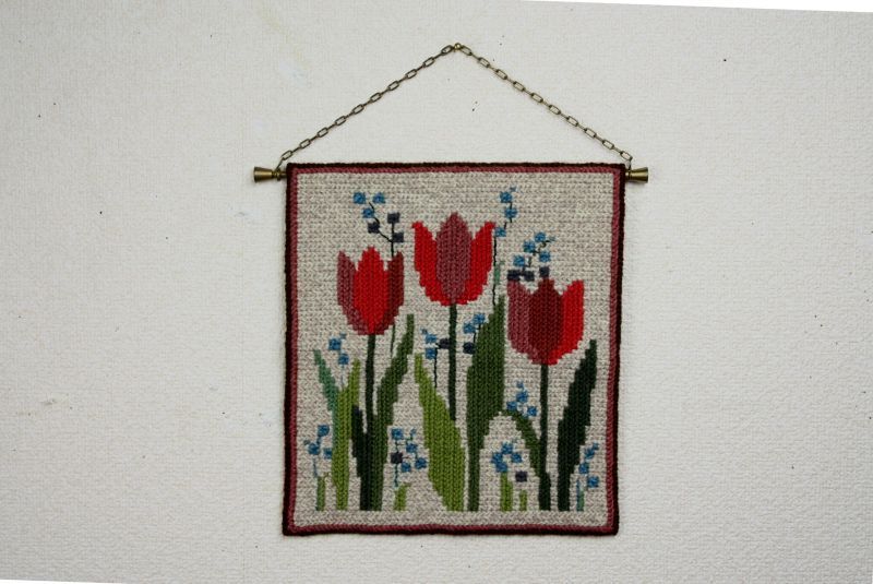 ツヴィスト刺繍タペストリー 北欧手工芸coco varie/29