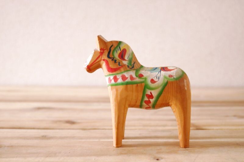 Nils Olssonダーラヘスト/北欧ダーラナホース 北欧雑貨アンティーク