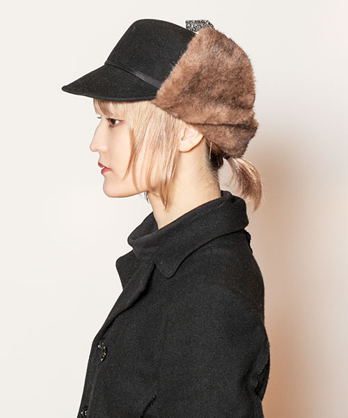 HUMBERT.FUR(ONESIZE BLACK): キャスケット帽子通販｜CA4LA公式