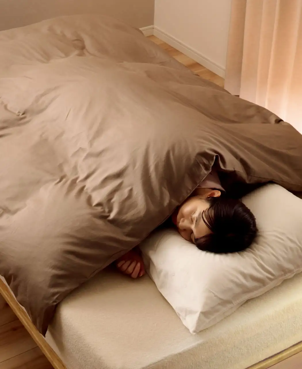 通販生活®2枚合せ羽毛布団モスコビー｜【公式】カタログハウスの通販サイト