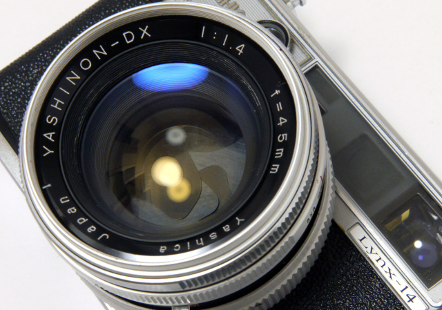 日本製 ヤシカ 大口径コンパクト リンクス 14 + ハーフ 14