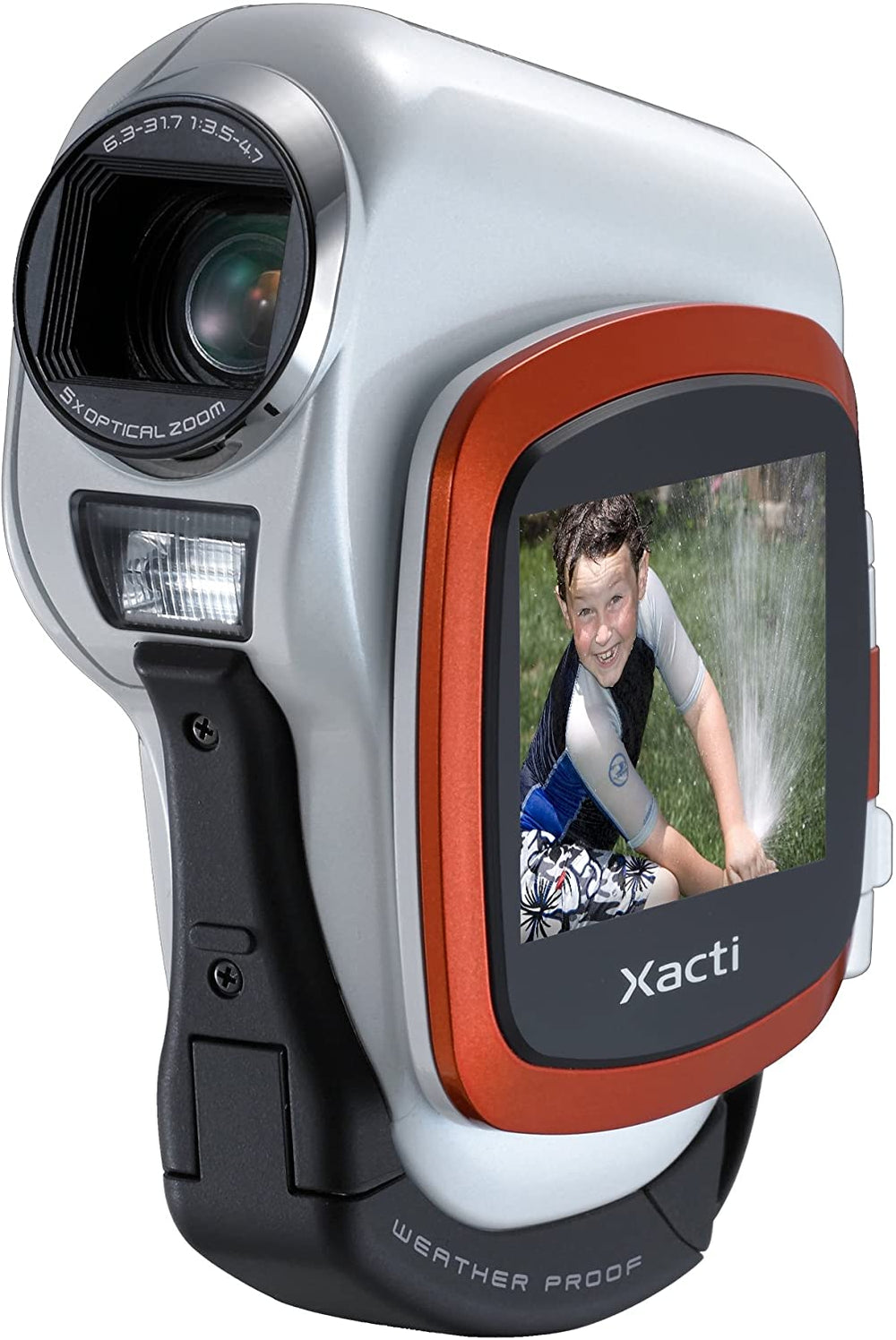 Sanyo Xacti VPC-CA6OR 6MP MPEG4 Weatherproof Digital Camcorder w