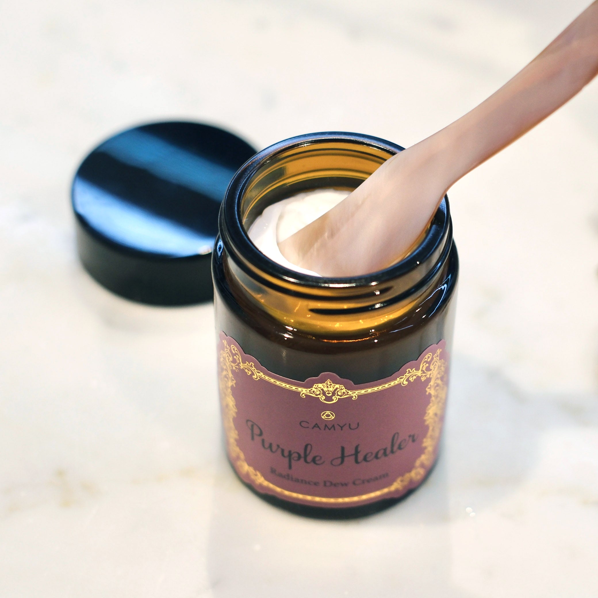 Radiance Dew Cream PURPLE HEALER｜CAMYU オンラインショップ