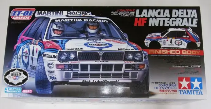 出張】京都府福知山市の買取実績｜TAMIYA「1/10 ランチア デルタ HF