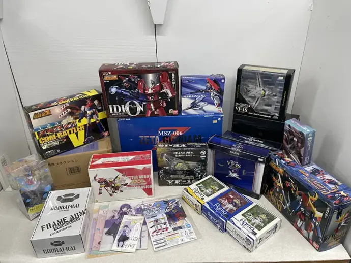 出張買取】東京都江戸川区のキャラクタートイやガンプラの買取実績