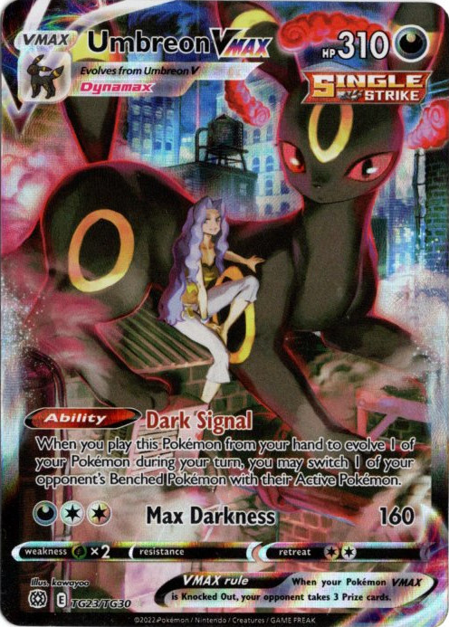 ブラッキーVMAX CSR 海外版 英語版 Umbreon VMAX - TG23/TG30 -【Card