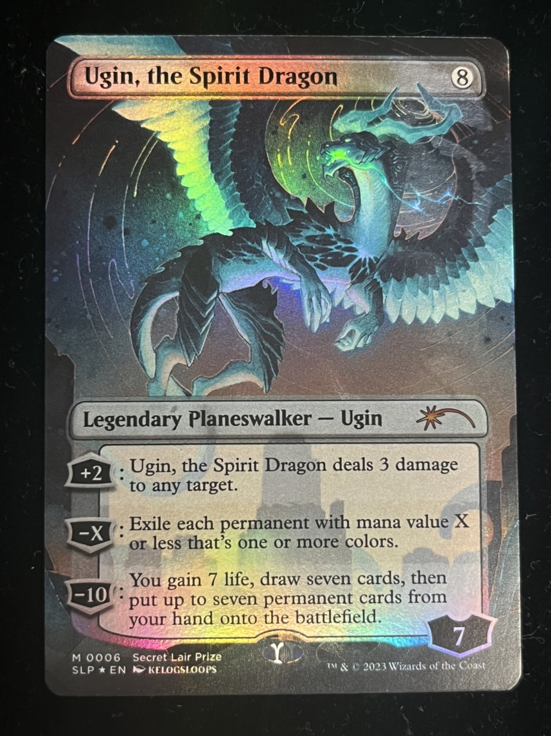 FOIL)(0006)精霊龍、ウギン/Ugin, the Spirit Dragon《英語》【Secret