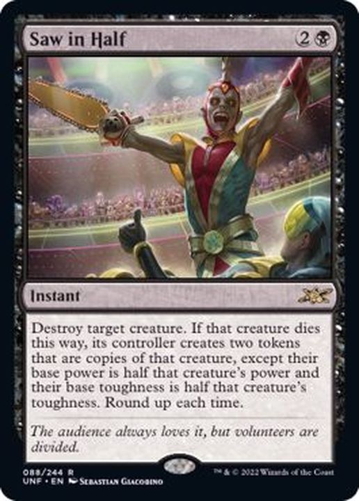 切断マジック/Saw in Half《英語》【UNF】