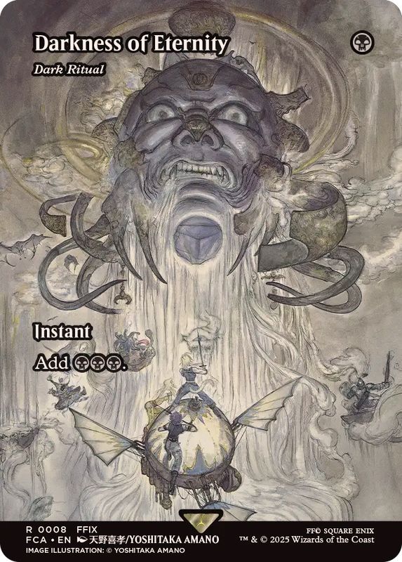 永遠の闇/Darkness of Eternity // 暗黒の儀式/Dark Ritual《英語》【FCA】