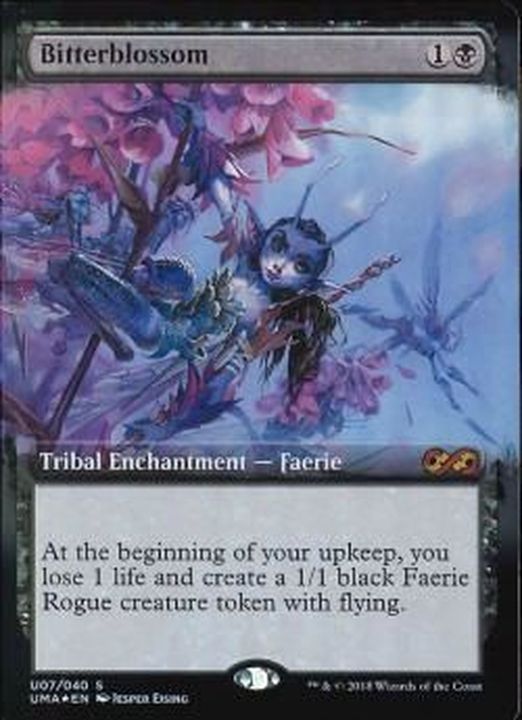 EX+](FOIL)苦花/Bitterblossom《英語》【UBT】