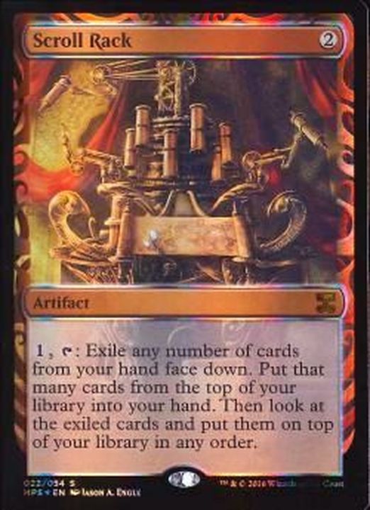 部分光沢FOIL)巻物棚/Scroll Rack《英語》【MPS】