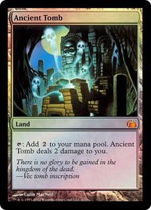 MTG 古えの墳墓 古えの墳墓 (Ancient Tomb) · Zendikar Rising