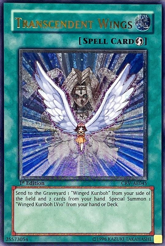 状態B〕☆旧アジア☆進化する翼【レリーフ】{CRV-AE045}《コレクター向け》