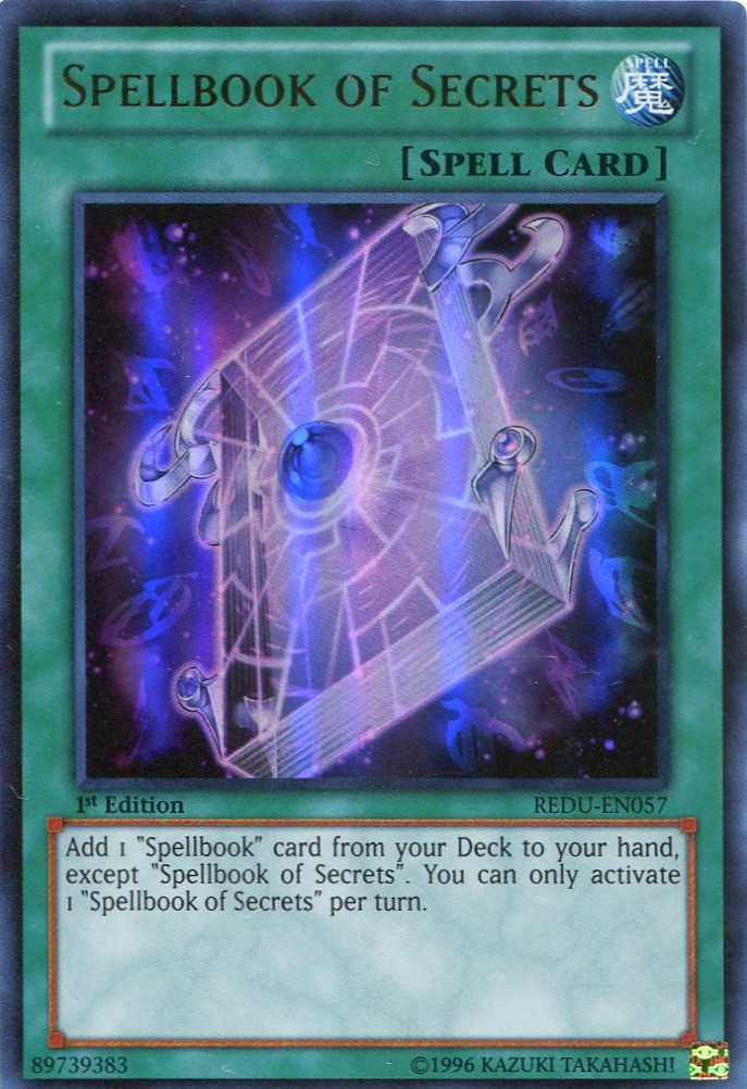 特価品】英語版 グリモの魔導書 REDU-EN057 1st（ウルトラレア